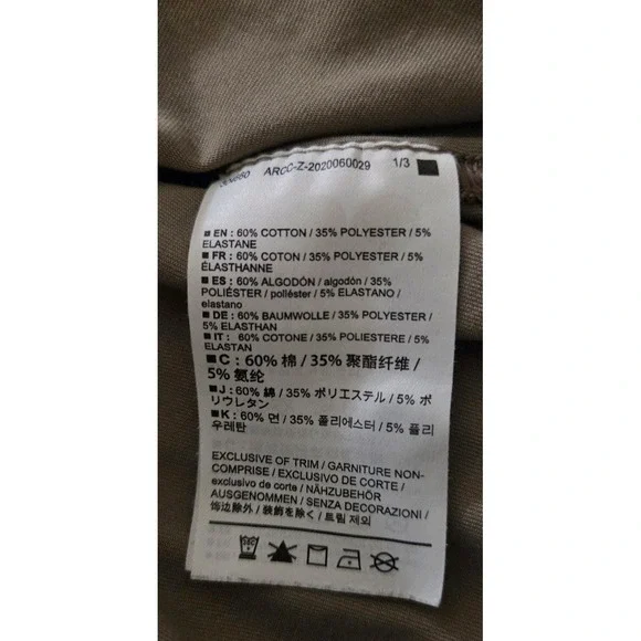 ARC'TERYX MENS TAN SHORT SLEEVE POLO SIZE XL. SEE DESCRIPTION - Picture 6 of 6